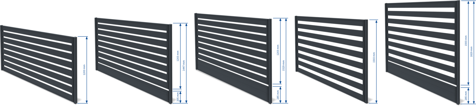 Moderné oceľové ploty Stavebnyraj.sk