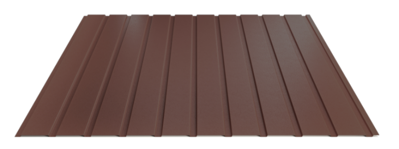 Trapézový plech Hornval E7 Elevácia Super Plus 35 Deep Matt 0,55 mm RAL 8017