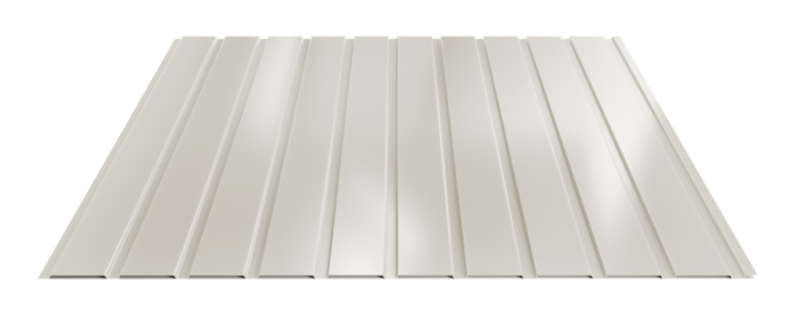 Trapézový plech Hornval E7 Elevácia Polyester Gloss 0,7 mm RAL 9002