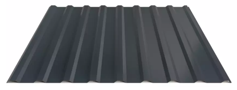 Trapézový plech Hornval T14 Super 25 Polyester Gloss 0,5 mm RAL 7016