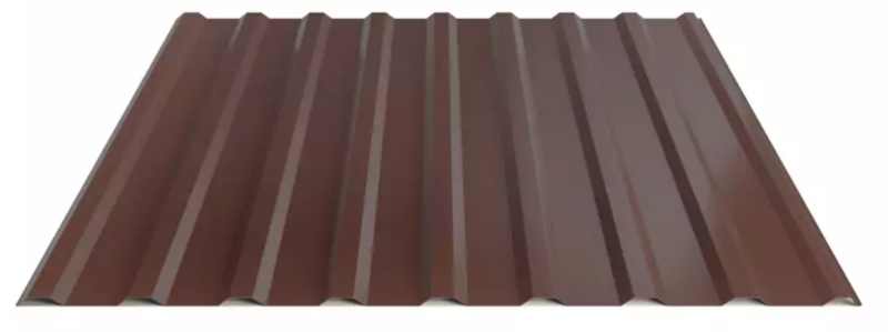 Trapézový plech Hornval T14 Super 25 Polyester Gloss 0,5 mm RAL 8017