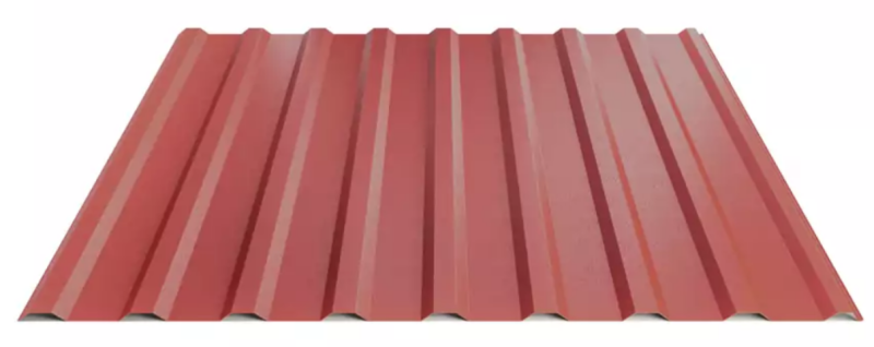 Trapézový plech Hornval T14 Super 25 Deep Matt 0,5 mm RAL 3011
