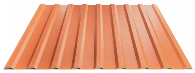 Trapézový plech Hornval T14 Super 25 Deep Matt 0,5 mm RAL 8004