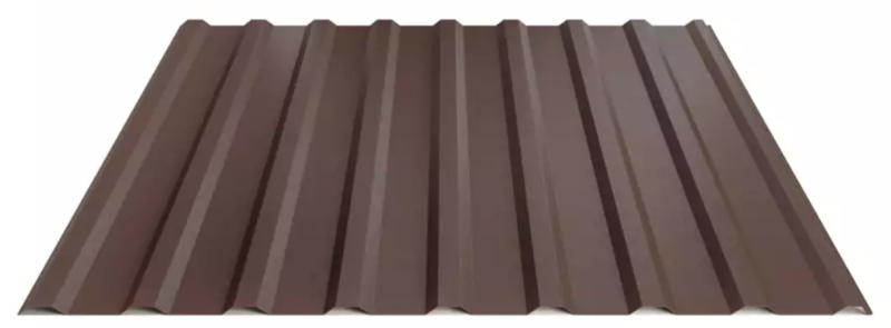 Trapézový plech Hornval T14 Super 25 Deep Matt 0,5 mm RAL 8019
