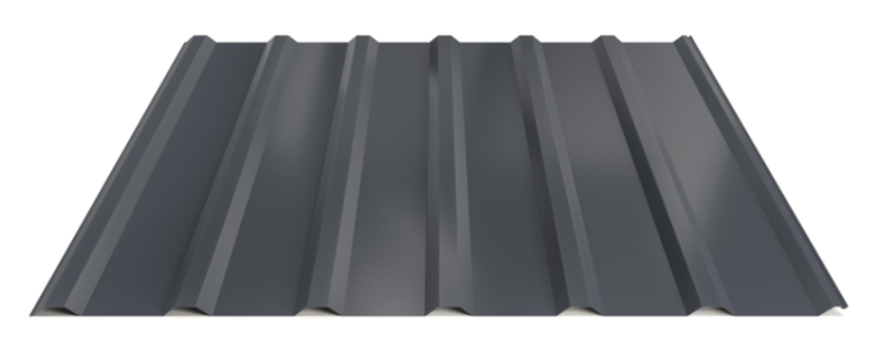 Trapézový plech Hornval T18 Super 25 Polyester Gloss 0,5 mm RAL 7024