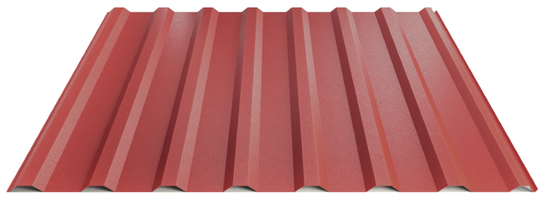Trapézový plech Hornval T18 Super 25 Deep Matt 0,5mm RAL 3011