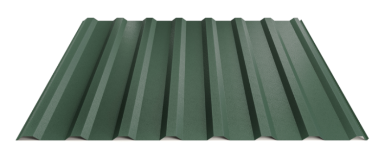 Trapézový plech Hornval T18 Super 25 Deep Matt 0,5mm RAL 6020