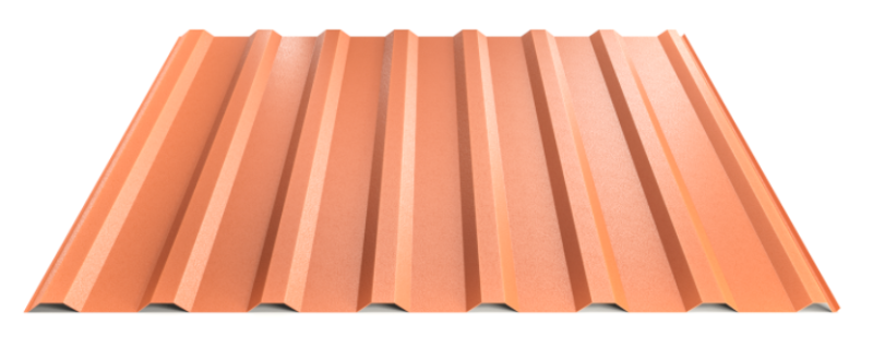 Trapézový plech Hornval T18 Super 25 Deep Matt 0,5mm RAL 8004