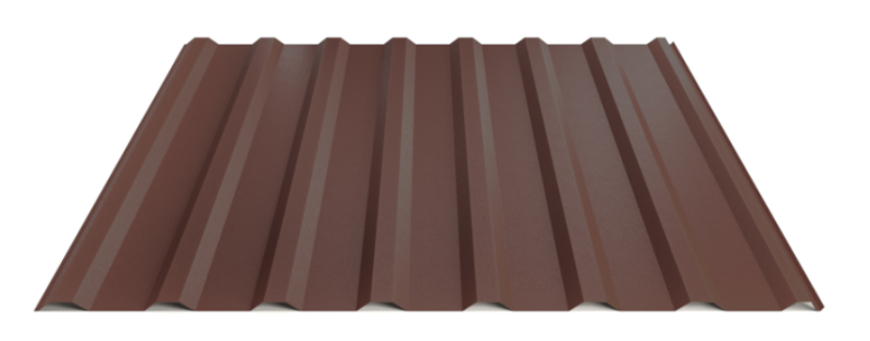 Trapézový plech Hornval T18 Super 25 Deep Matt 0,5mm RAL 8017