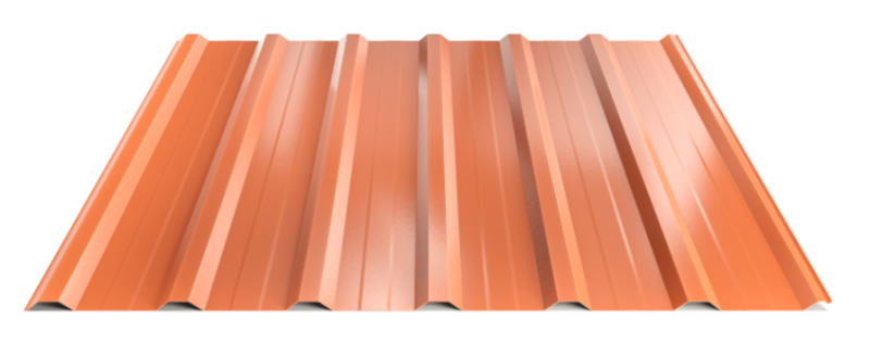 Trapézový plech Hornval T18 PLUS MAX Super 25 Deep Matt 0,5 mm RAL 8004