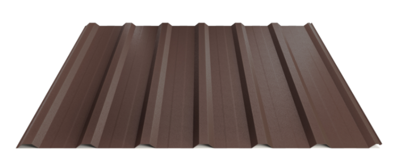 Trapézový plech Hornval T18 PLUS MAX Super 25 Deep Matt 0,5 mm RAL 8019