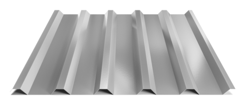 Trapézový plech Hornval T35 Super 25 Polyester Gloss 0,5 mm RAL 9006