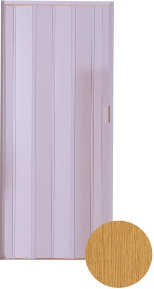 Kit LUCIANA 73x200 cm - dub, plné Rozměr dveří Luciana: 181,5  - 197 cm: + 8 lamel + 1 vodící lišta