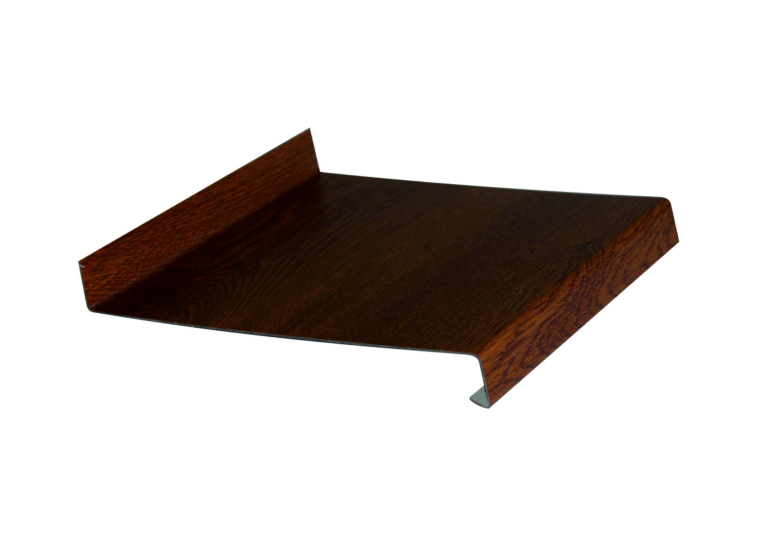 Ocelový parapet - ZLATÝ DUB Hloubka: 300 mm