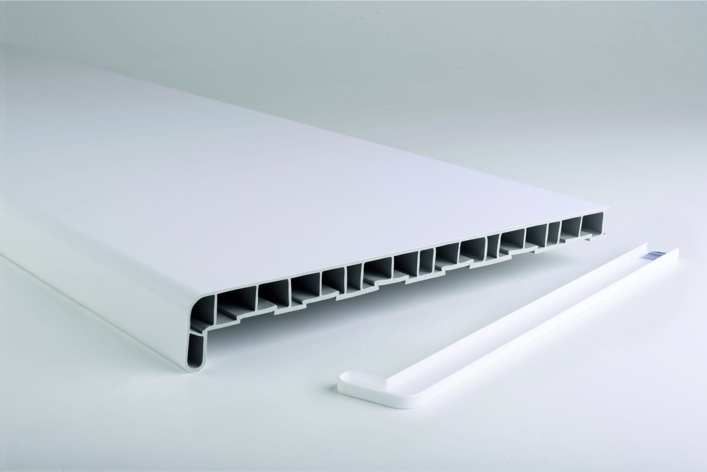 Parapet Greenline PVC - BÍLÝ Hloubka: 300 mm