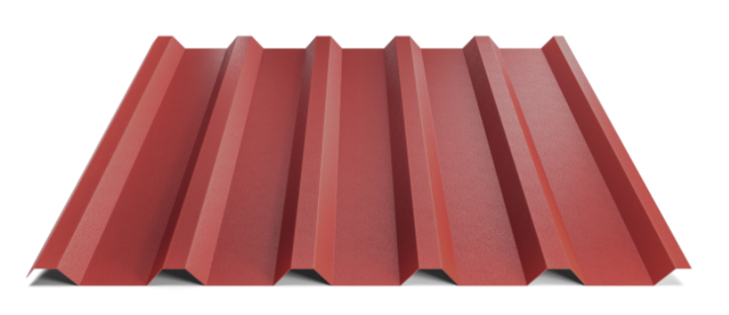 Trapézový plech Hornval T35 Super 25 Deep Matt 0,5mm RAL 3011