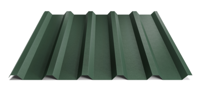 Trapézový plech Hornval T35 Super 25 Deep Matt 0,5mm RAL 6020