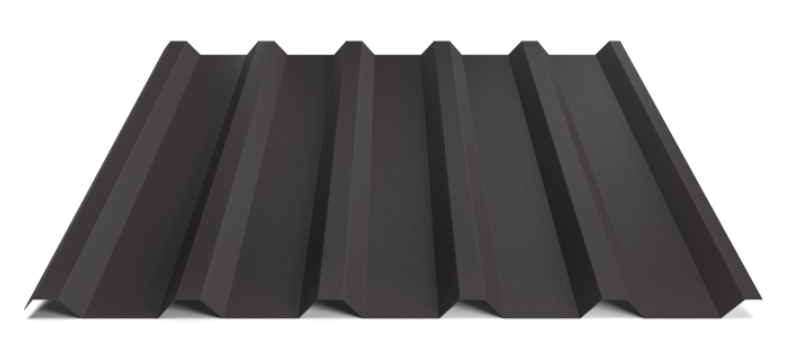 Trapézový plech Hornval T35 Super Plus 35 Deep Matt 0,55 mm RAL 9005
