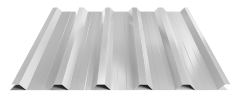 Trapézový plech Hornval T35 MAX s prelisom, Super 25 Polyester Gloss 0,5 mm RAL 7035