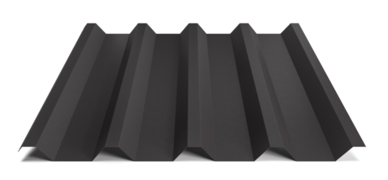 Trapézový plech Hornval T55 Super Plus 35 Deep Matt 0,55 mm RAL 9005
