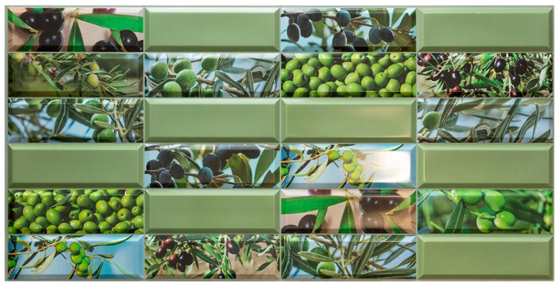Dekoračné interiérové ​​panely Olive Branches