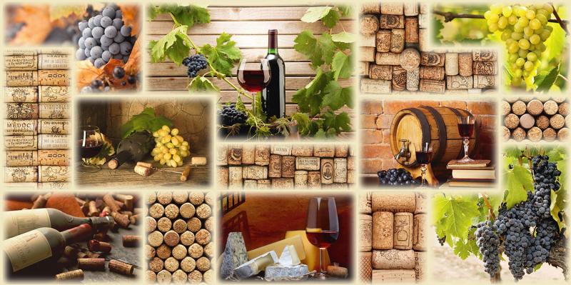 Dekoračné interiérové ​​panely Wine Cellar