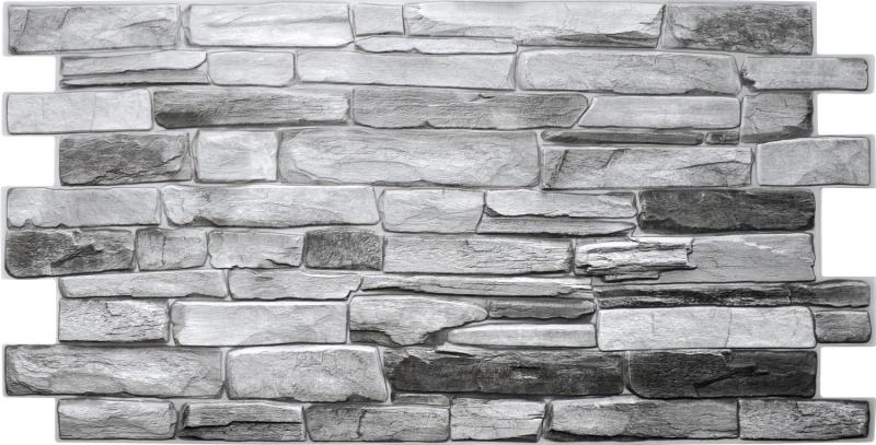 Dekoračný interiérový ​​panel Silver Shale