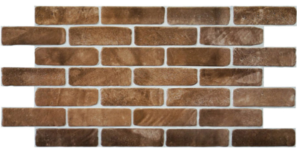 Dekoračný interiérový ​​panel Old Brown Brick
