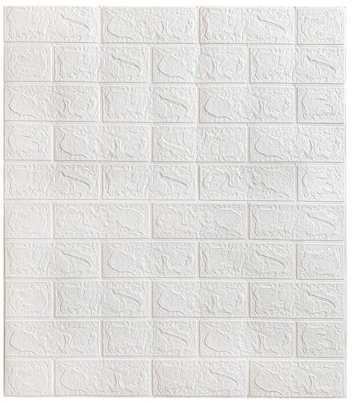 Dekoračný 3D samolepiaci panel White Brick