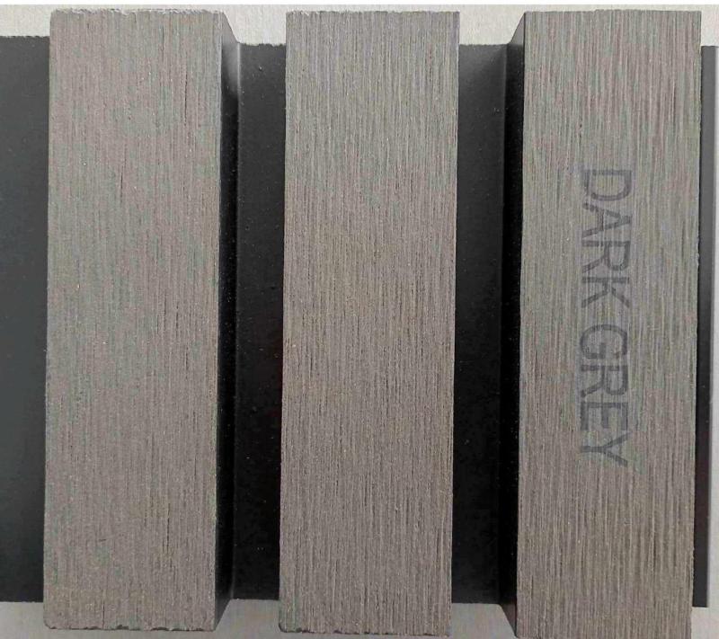 Fasádny dutý profil Lambofacade Dark Grey