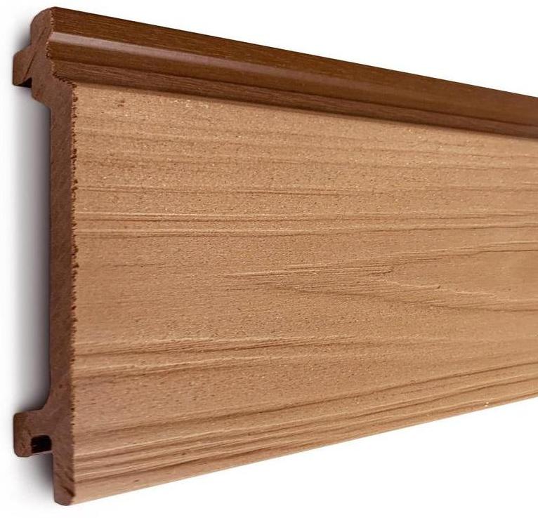 Fasádny plný profil Lambofacade Teak