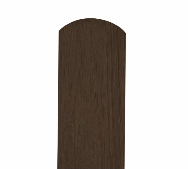 Plotovka WOODplus Ultra ukončenie s oblúčikom 138 x 15 mm Walnut