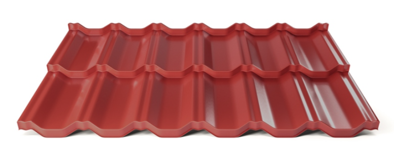 Modulárna plechová strešná krytina Hornval H2 25/350 Super Plus 35 Polyester Gloss RAL 3011
