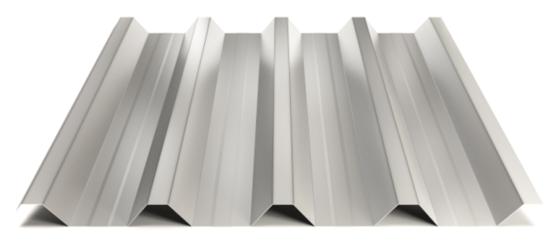 Trapézový plech Hornval T55 MAX Pozink 0,7 mm