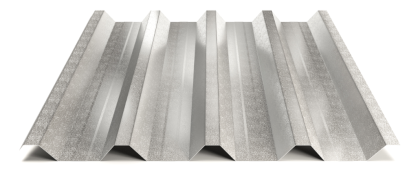 Trapézový plech Hornval T55 MAX Aluzinok 0,5 mm