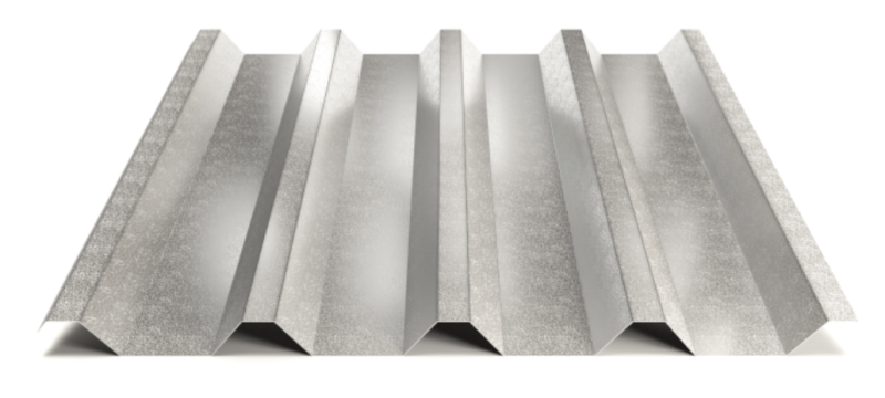 Trapézový plech Hornval T55 Aluzinok 0,7 mm