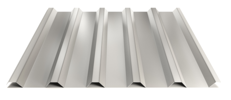 Trapézový plech Hornval T35 Pozink 0,5 mm