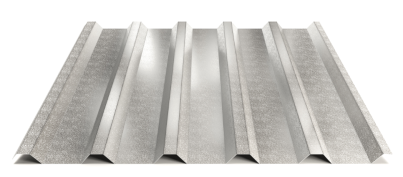 Trapézový plech Hornval T35 Aluzinok 0,5 mm