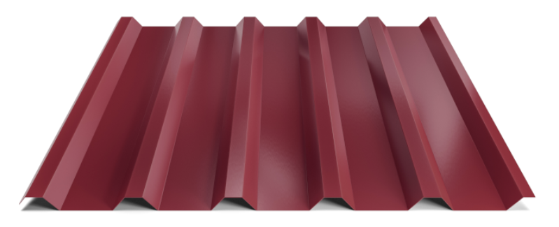 Trapézový plech Hornval T35 Super 25 Polyester Gloss 0,5 mm RAL 3005