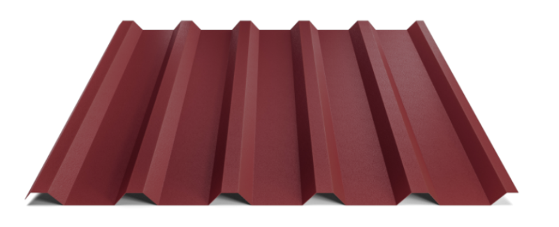 Trapézový plech Hornval T35 Super 25 Deep Matt 0,5mm RAL 3005