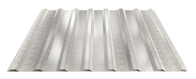 Trapézový Hornval plech T18 Pozink 0,7 mm
