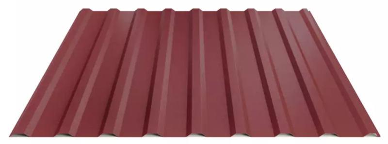 Trapézový plech Hornval T14 Super 25 Deep Matt 0,5 mm RAL 3005