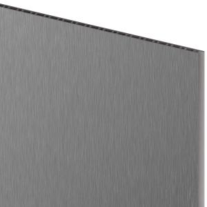 Modulárny stenový panel Brushed Steel XL