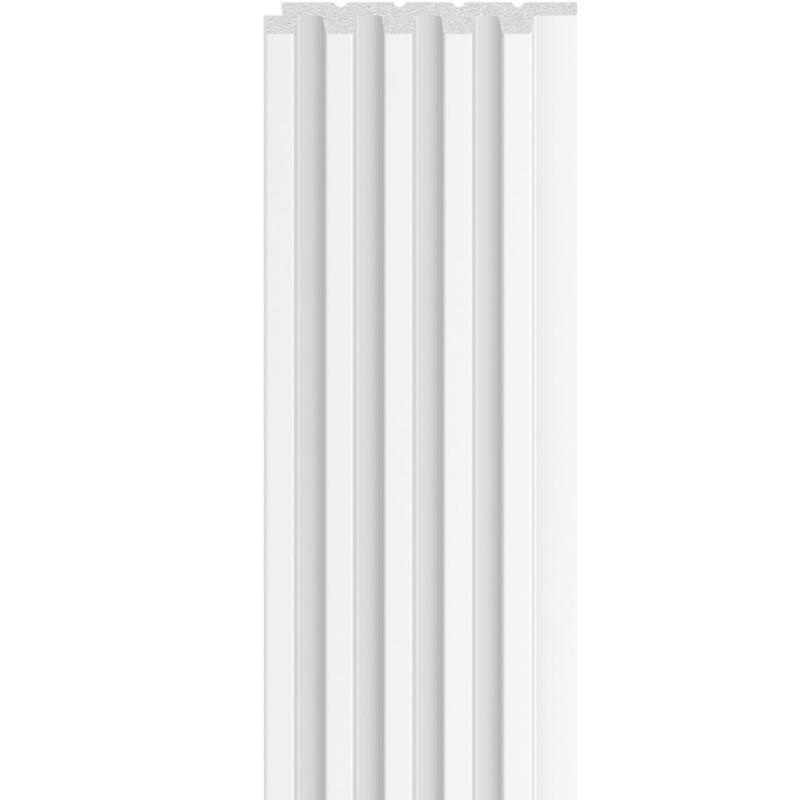 Lamelové akustické obkladové panely LINERIO MONO S-LINE White