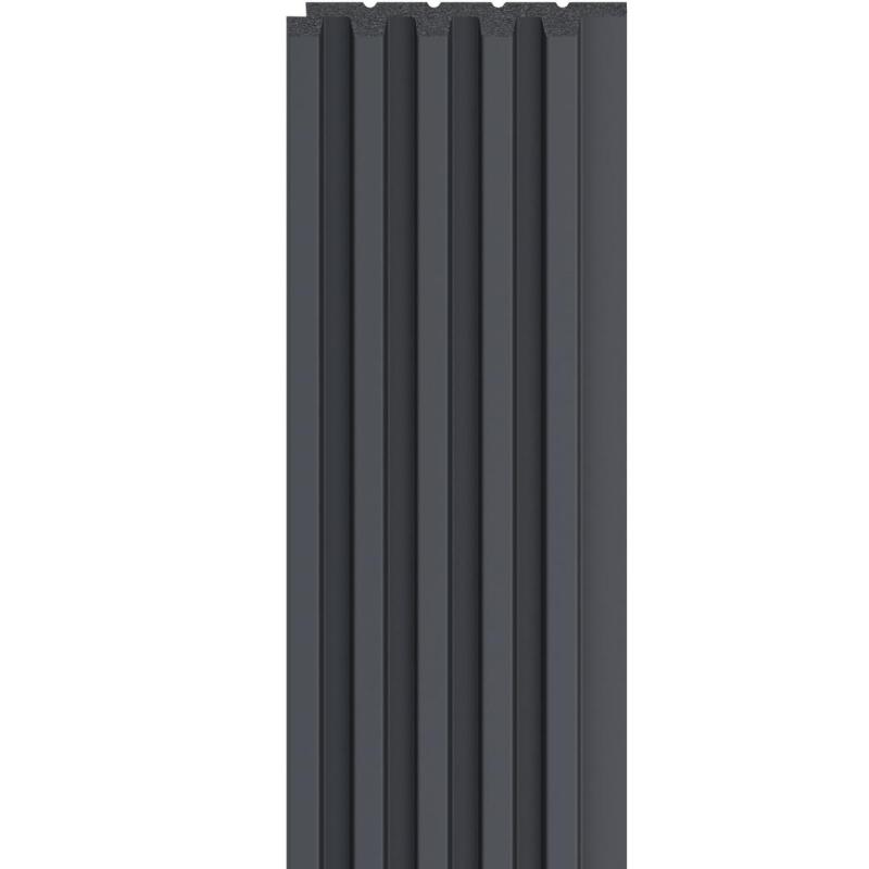 Lamelové akustické obkladové panely LINERIO MONO S-LINE Anthracite