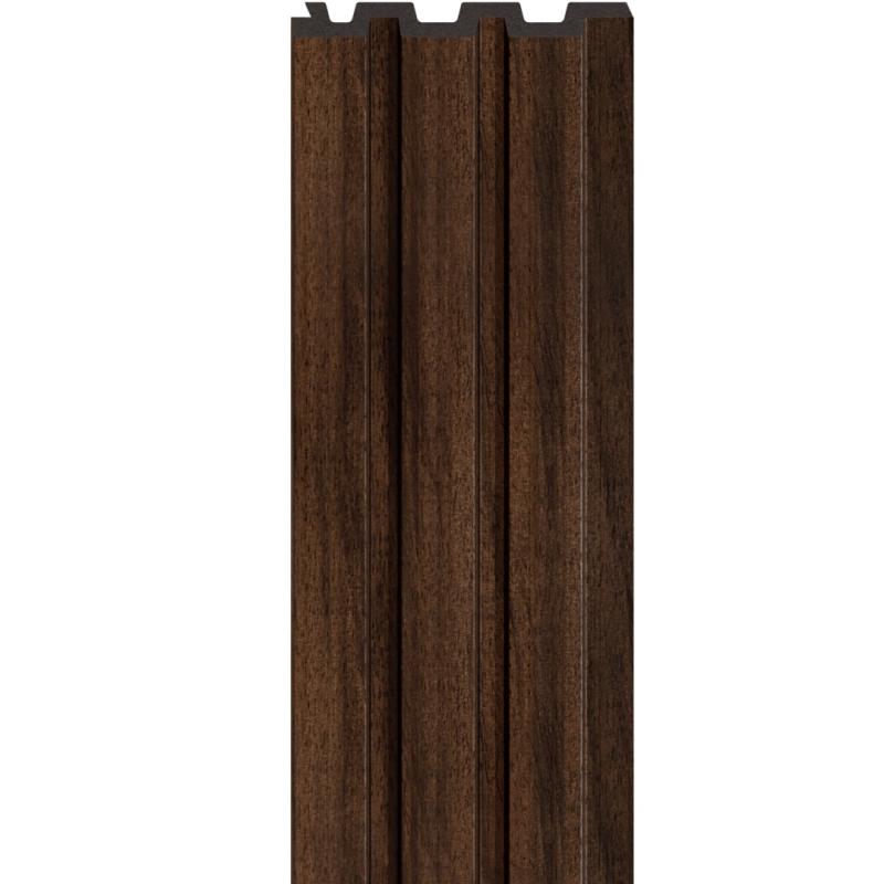 Lamelové akustické obkladové panely LINERIO WOOD M-LINE Chocolate