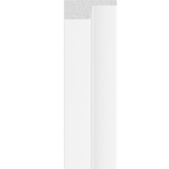 Ľavá lemovacia lišta LINERIO MONO L-LINE White