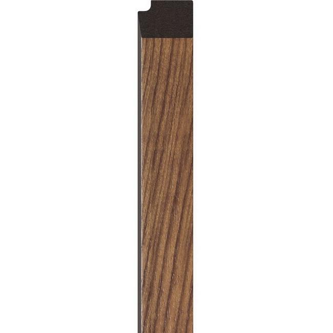 Pravá lemovacia lišta LINERIO WOOD L-LINE Mocca