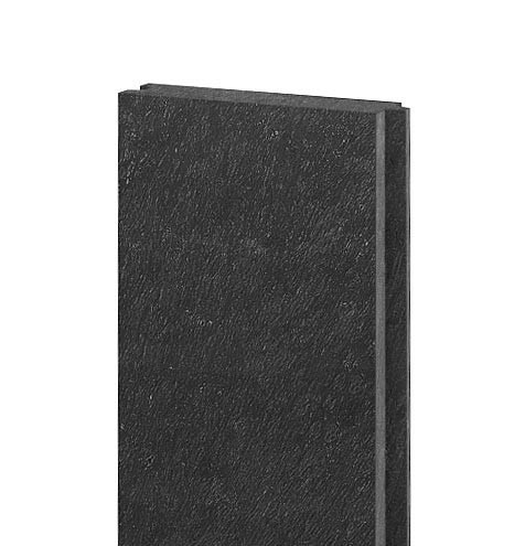Palubka bez pera s drážkou 3,2 x 13,2 cm Čierna