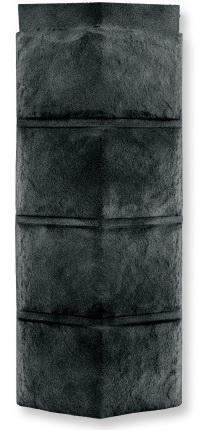 Vonkajší roh 2-dielny Hand Cut Stone Onyx Gray